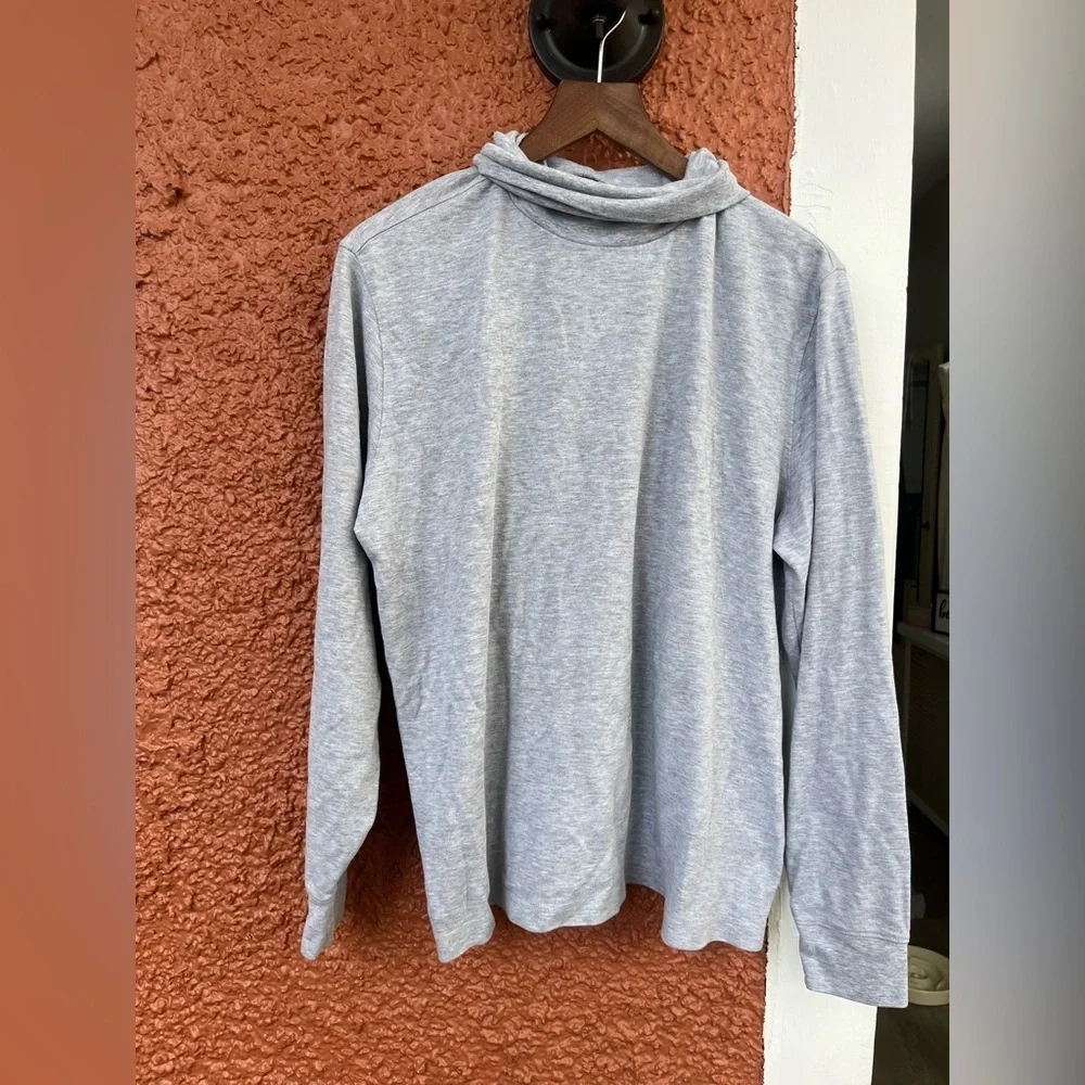 LANDS' END Long Sleeve Shaped Fit Turtleneck Top Shirt Size Extra Large 18-20